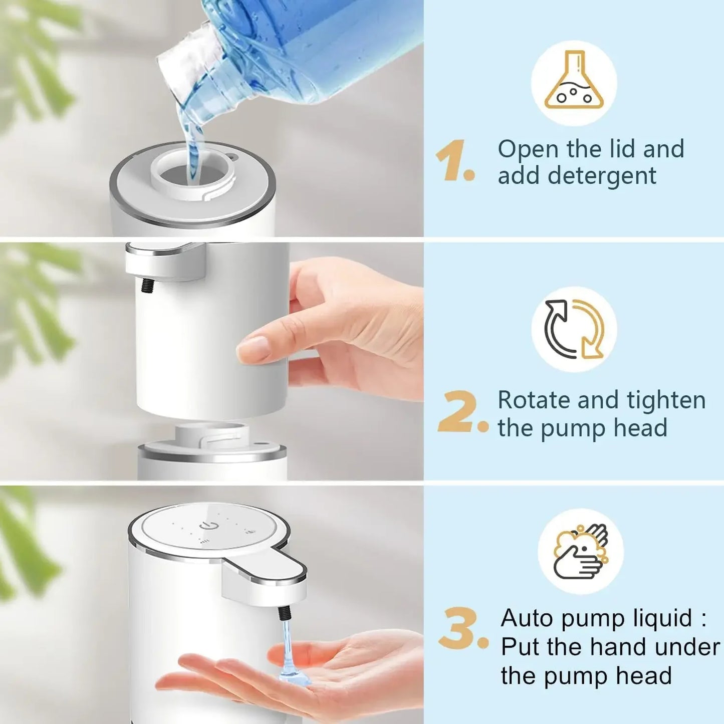 Touchless Soap Dispenser – No More Mess, Just Clean!