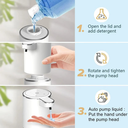 Touchless Soap Dispenser – No More Mess, Just Clean!